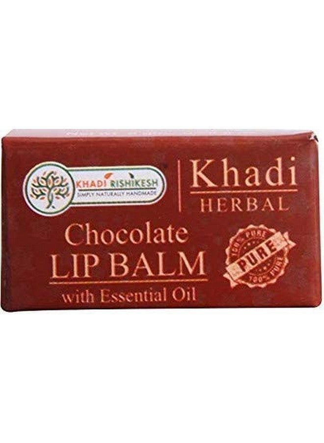 KHADI RISHIKESH Herbal Chocolate Lip Balm - 8GM Pack - Image 1