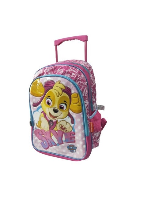 School Trolley Bag Multicolor Polyester 14 Inch Set Of 1