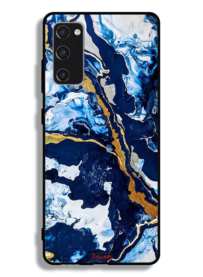 Tolwak Samsung Galaxy S20 FE Protective Case Cover Glitch Texture Art - Image 2