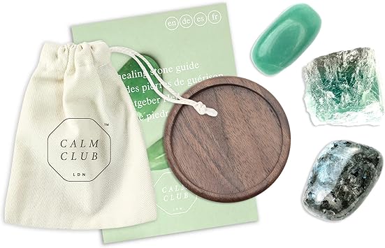 Luckies Healing Crystals Set of 3 Luck Healing Stones and Crystals Fluorite Labradorite Green Aventurine Crystal Gifts Meditation Gifts Chakra Set Crystal Sets - Image 1