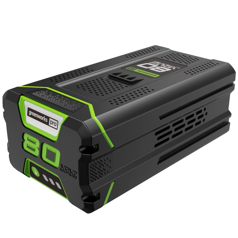 Greenworks Pro 80V 4.0Ah Lithium-Ion Battery ((Genuine Greenworks Battery / 75+ Compatible Tools) - Image 1