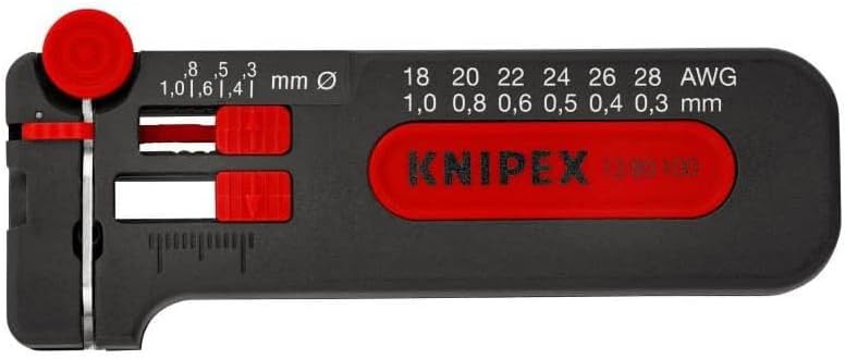 KNIPEX Mini Wire Stripper for 18-28 AWG - Precision Tool for Electrical Projects - Image 2