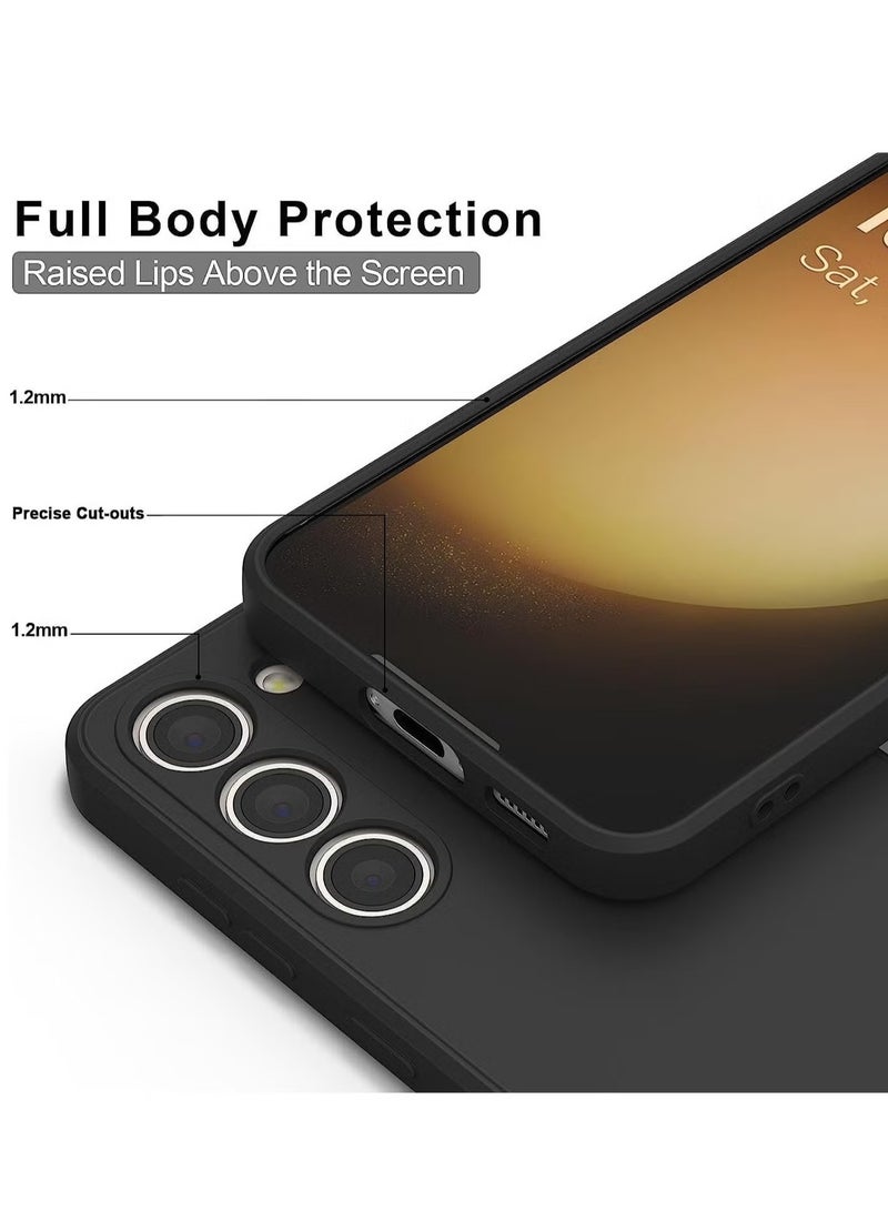 ELTRAZONE Samsung Galaxy S24 Plus Soft Silicone Gel Rubber Shockproof Case – Matte Finish Back Cover with Inner Fabric Lining & Camera Protection - Image 2