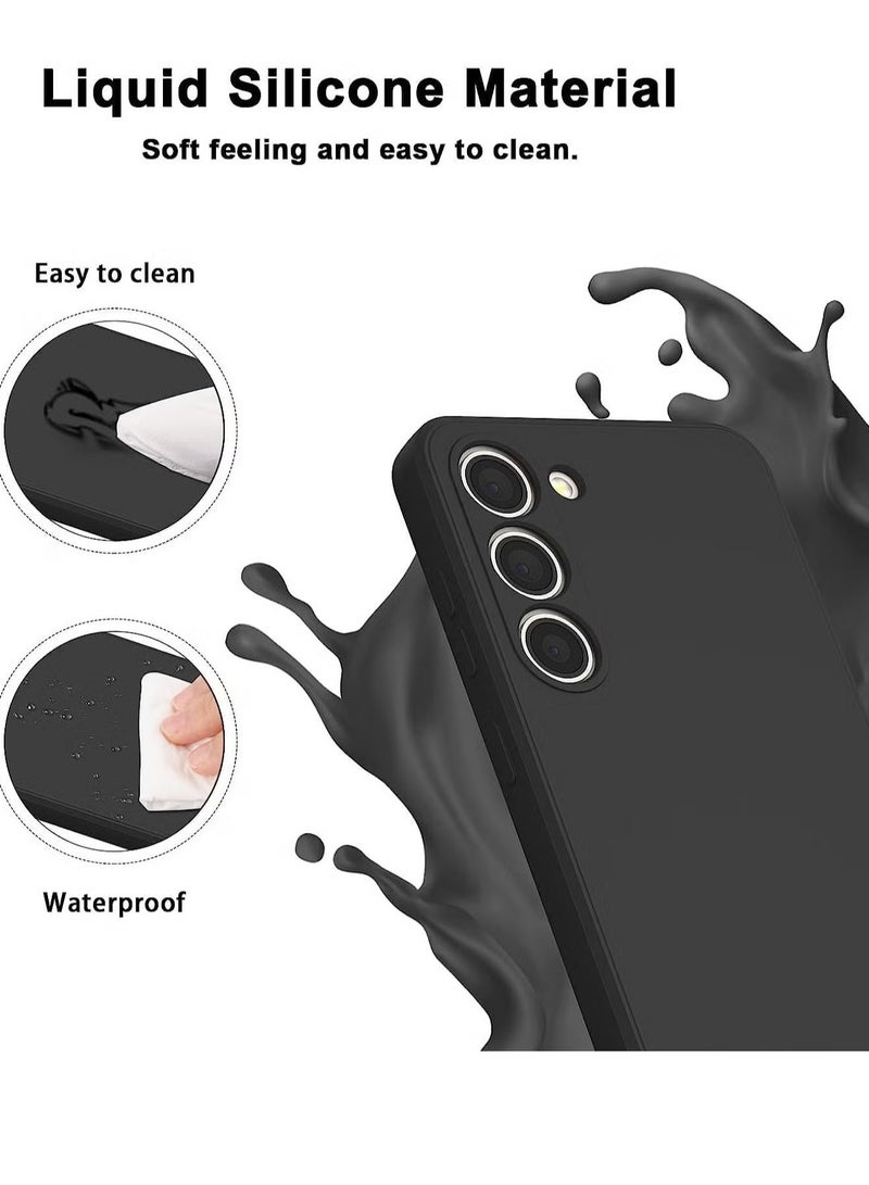 ELTRAZONE Samsung Galaxy S24 Plus Soft Silicone Gel Rubber Shockproof Case – Matte Finish Back Cover with Inner Fabric Lining & Camera Protection - Image 3