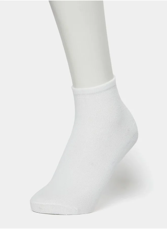 Styli Pack of 5 - Plain Ankle Socks