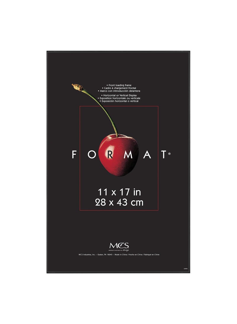 MCS MCS Format Frame Black 11 x 17 in Single 