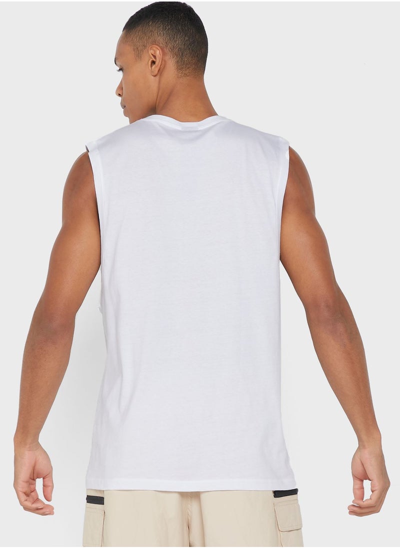 Seventy Five Basics 2 Pack Essential Vests  - Image 4