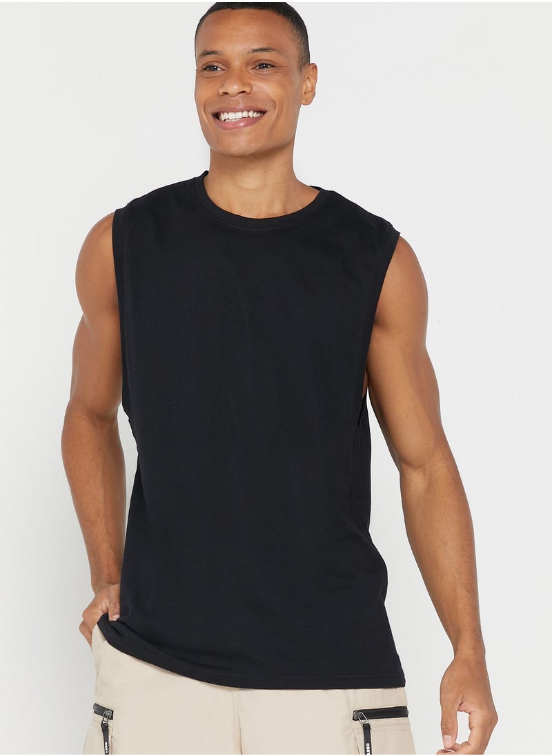 Seventy Five Basics 2 Pack Essential Vests  - Image 3