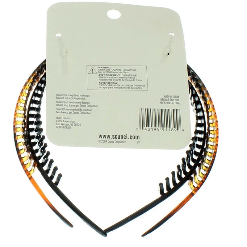 Scunci Effortless Beauty Headbands, 1 Count (Pack of 2) - Image 3