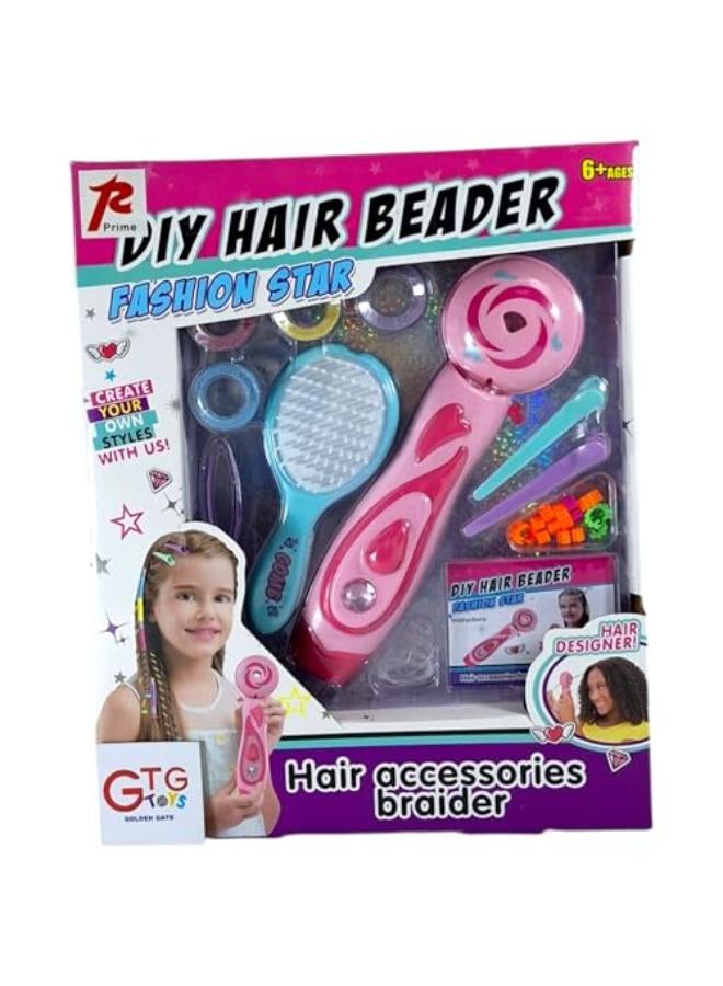 GTG TOYS Hair Beads Set for Girls - Image 3