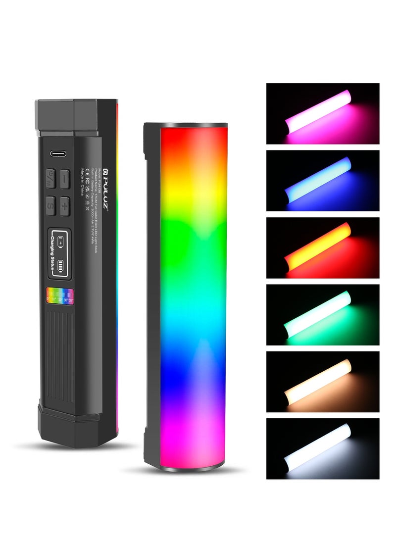 17cm/6.7in Portable RGB Light Stick LED Tube Light Wand 6W Photography Fill Light 2500K-9000K Dimmable 21 Lighting Effect Built-in Battery for Vlog Live Broadcast Photography - Image 1