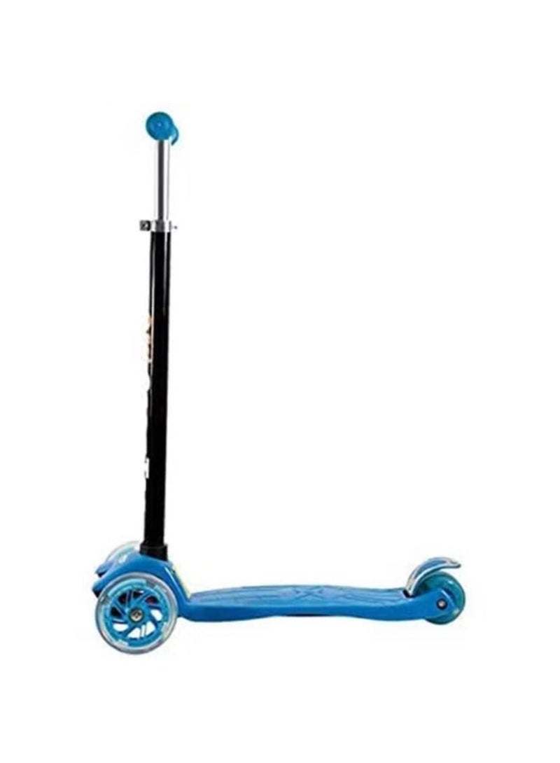 3 Wheel Scooter for Kids Adjustable Outdoor Kick Scooter With Lighting Wheel(Blue) - Image 3