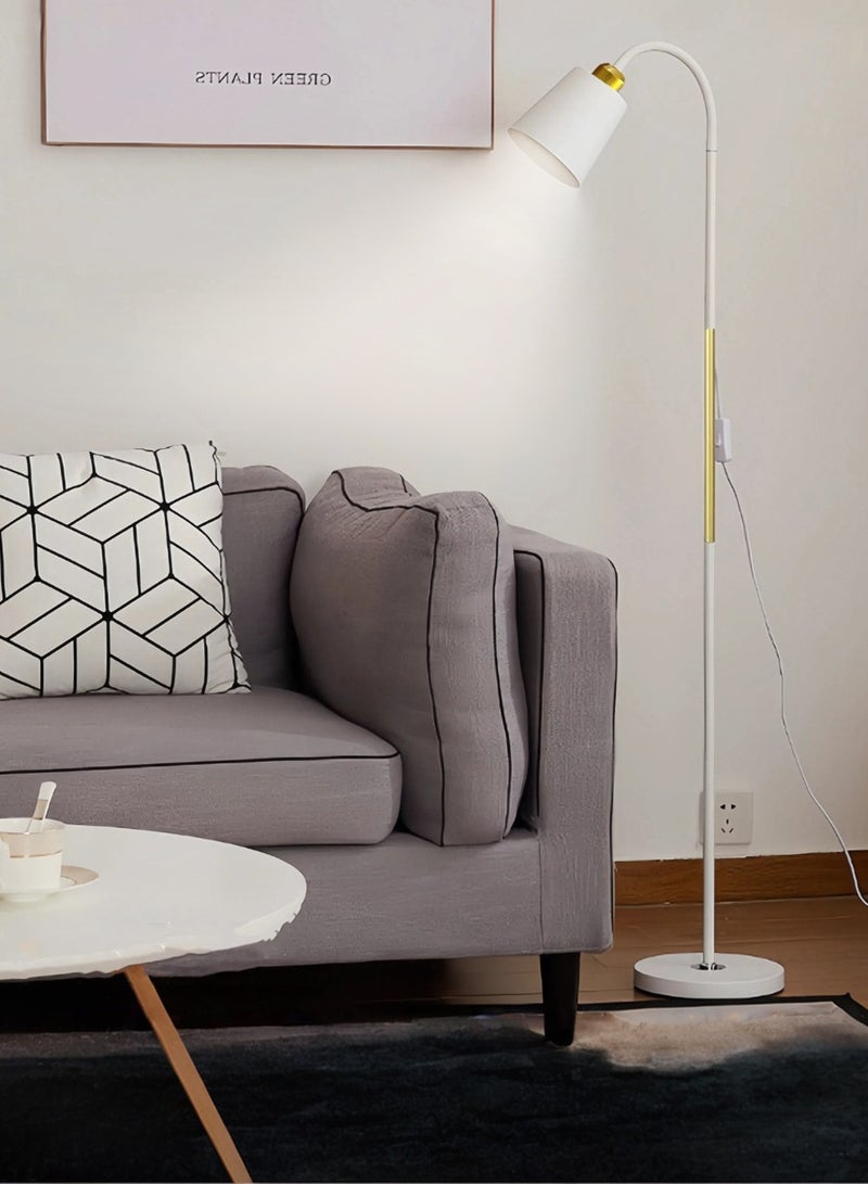 Hihonor Nordic Minimalist Floor Lamp, 3 Lighting Modes,eye-caring Design, Adjustable 360° Lighting,12w - Image 1