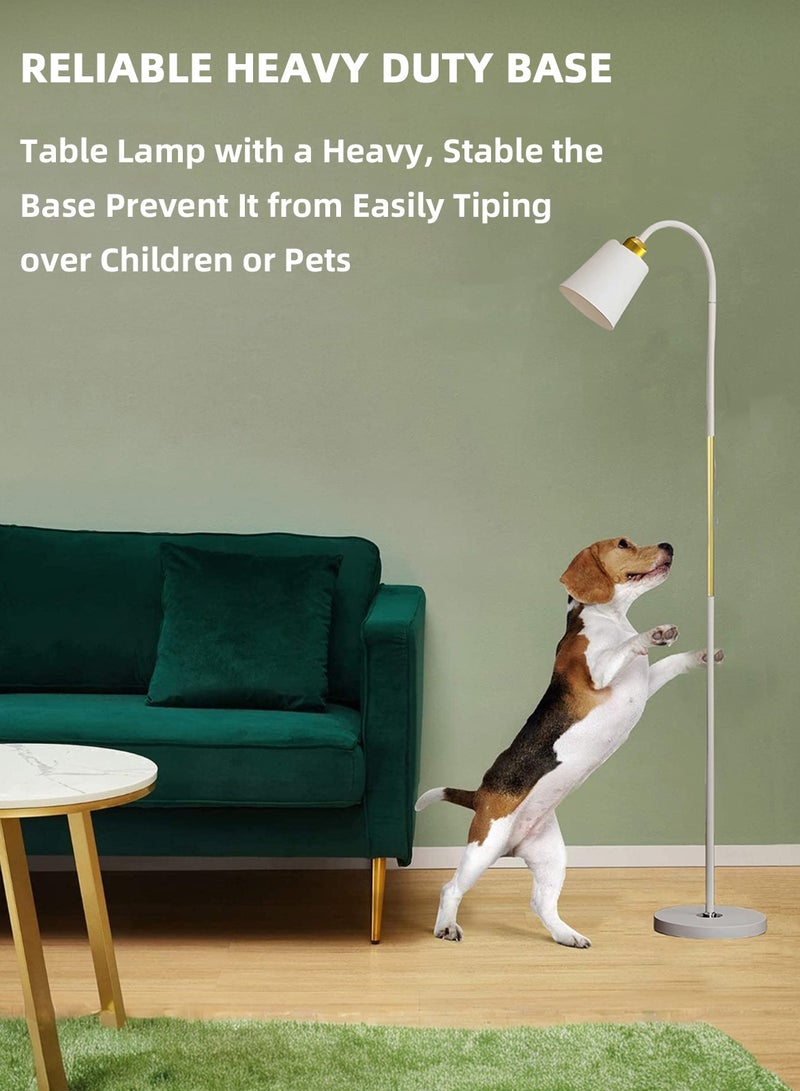 Hihonor Nordic Minimalist Floor Lamp, 3 Lighting Modes,eye-caring Design, Adjustable 360° Lighting,12w - Image 4