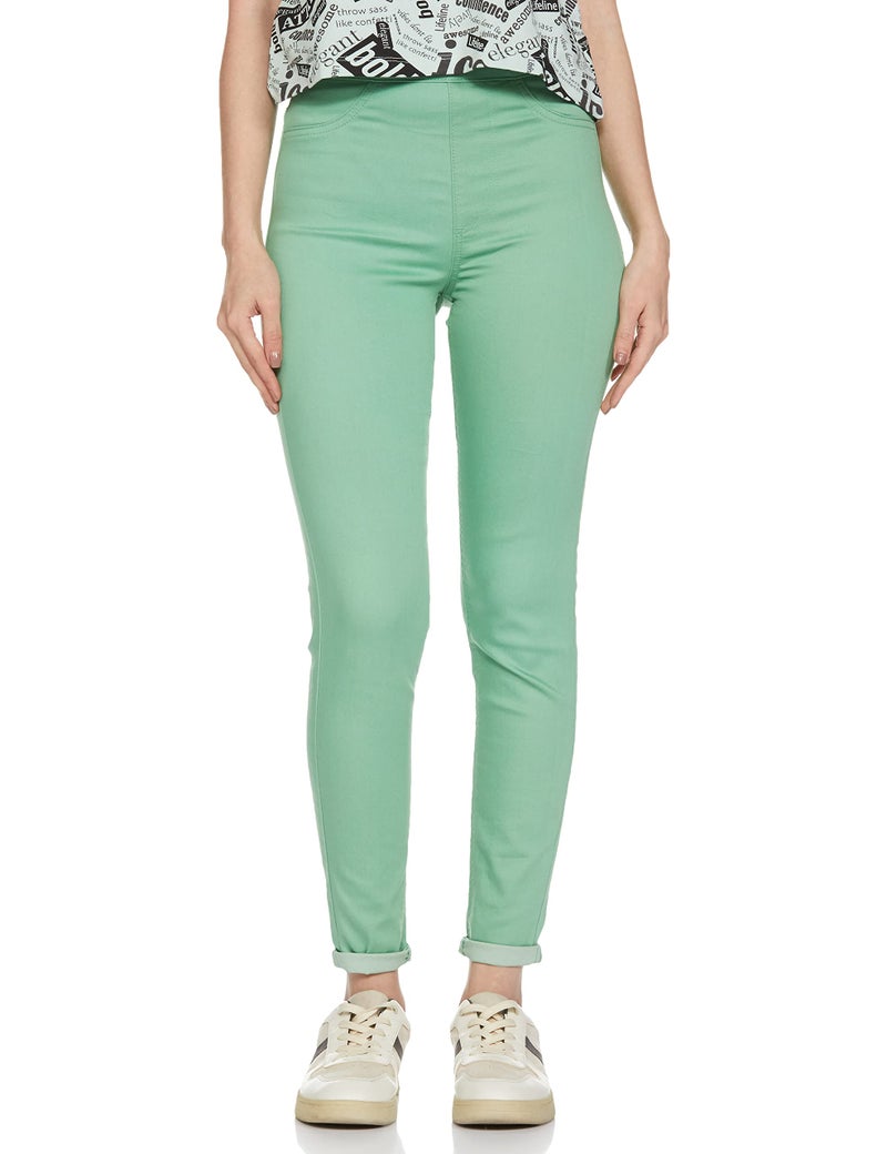 Marks & Spencer Pale Jade Pull On Jegging T578609KPALE Jade (XL) - Image 2