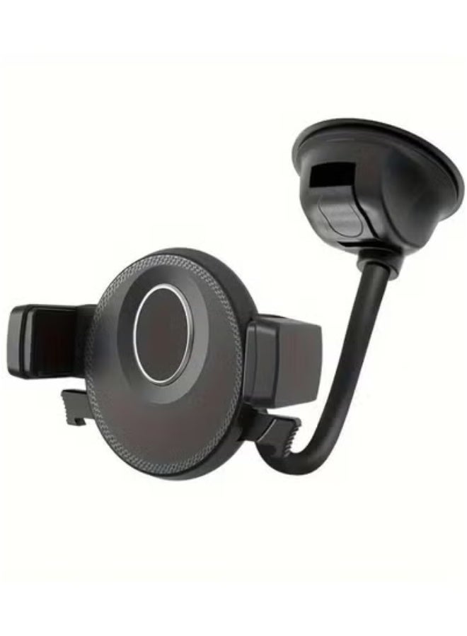 تايجر Hose Rotatable Car Mobile Phone Holder with Flexible Gooseneck Arm | 360° Rotation Dashboard & Windshield Mount | Strong Suction Cup Base for Secure Grip | Adjustable Universal Car Phone Stand Compatible with iPhone, Samsung & Android Smartphones | Hands-Free Driving Support - Image 5