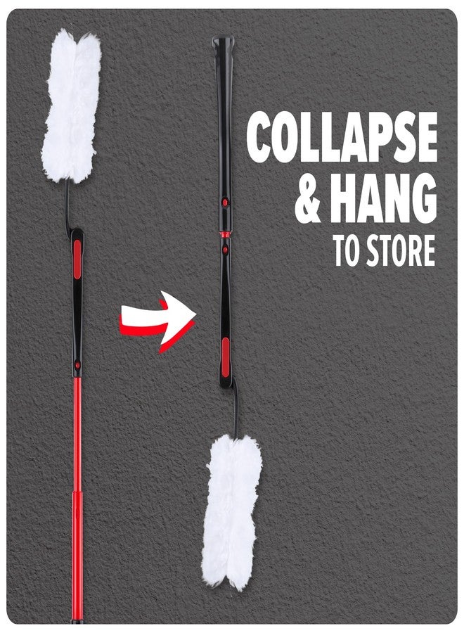 Dirt Devil Telescoping Extended Reach Duster, Hand Duster for Multi-Surface Cleaning, Includes Replacement Disposable Heads, Dusters for Home Use - Image 5