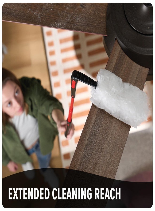 Dirt Devil Telescoping Extended Reach Duster, Hand Duster for Multi-Surface Cleaning, Includes Replacement Disposable Heads, Dusters for Home Use - Image 2