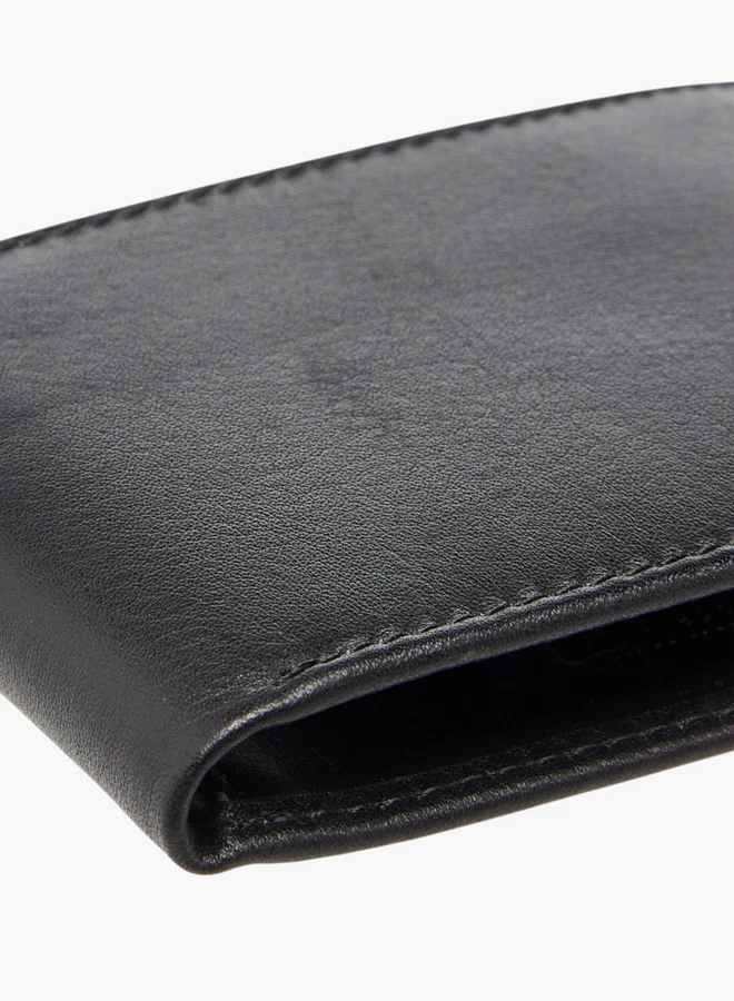 Lee Cooper BLACK Solid Bi-Fold Wallet for Men | Best Price UAE