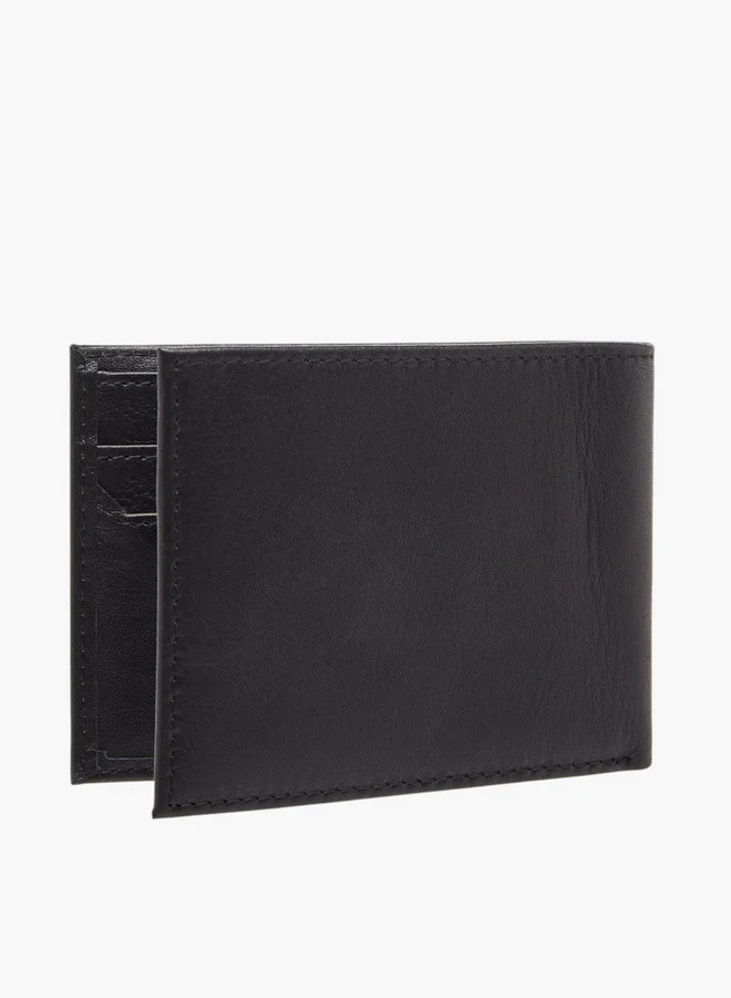Lee Cooper BLACK Solid Bi-Fold Wallet for Men | Best Price UAE