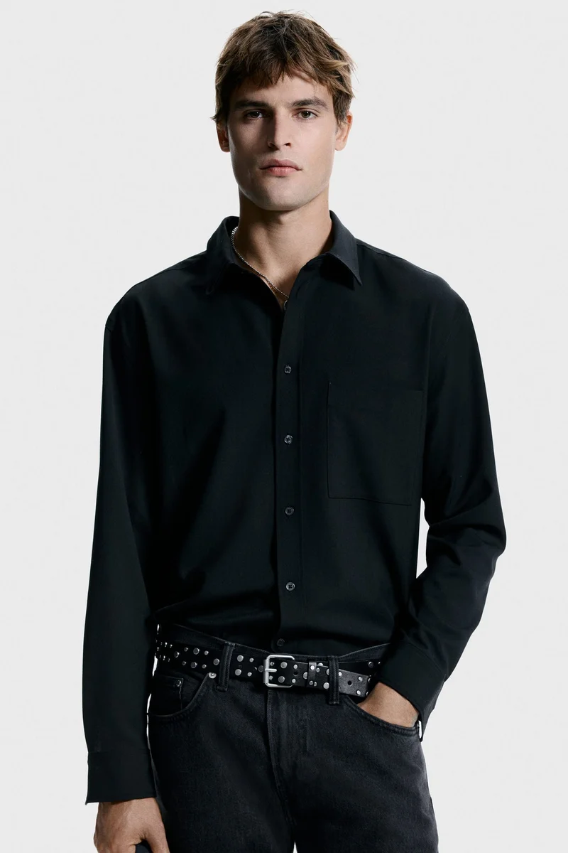 اتش اند ام قميص بقصّة عادية