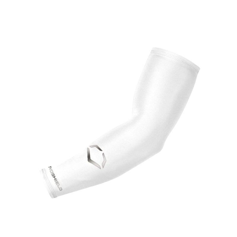 EvoShield سوار ذراع ضغط صلب للبالغين من إيفوشيلد - فريق أبيض، صغير/متوسط - Image 1