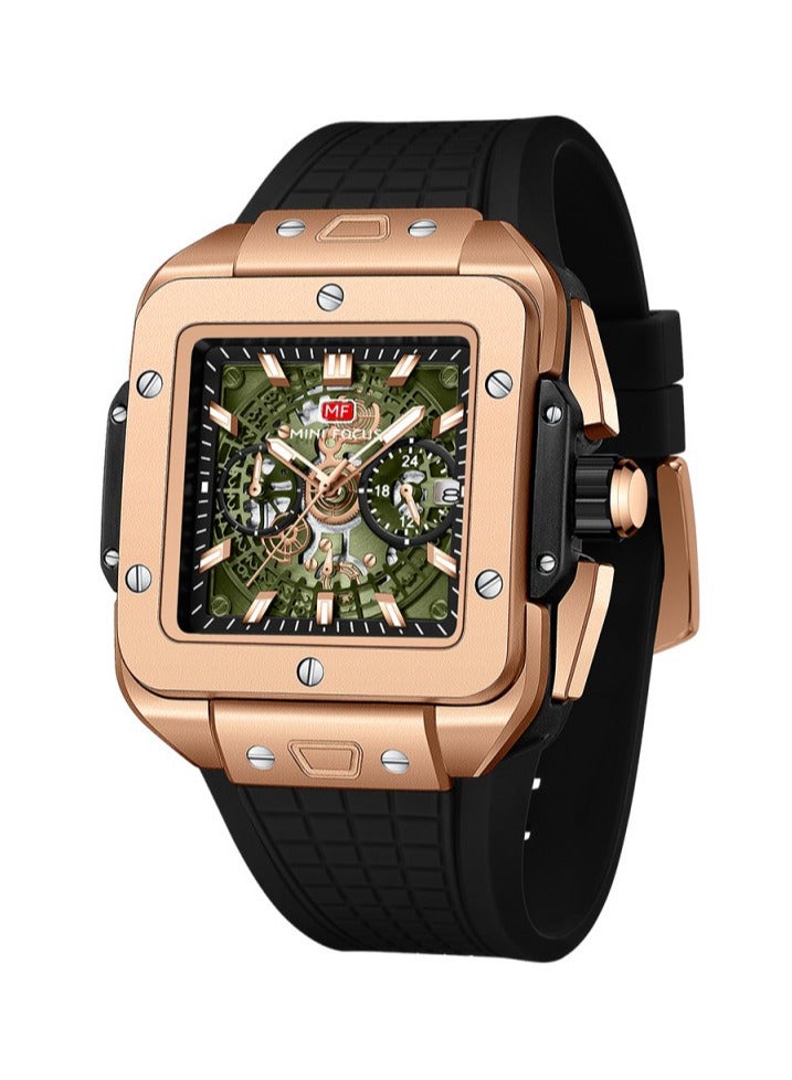 ميني فوكاس ساعة ميني فوكس مربعة MF0475G للرجال - Image 1