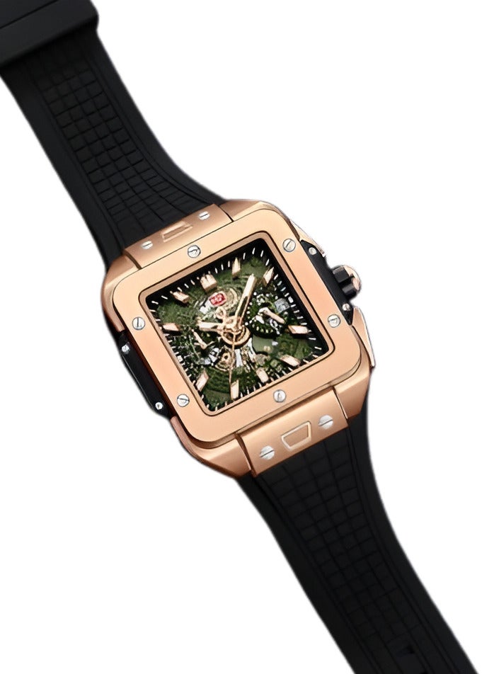 ميني فوكاس ساعة ميني فوكس مربعة MF0475G للرجال - Image 3