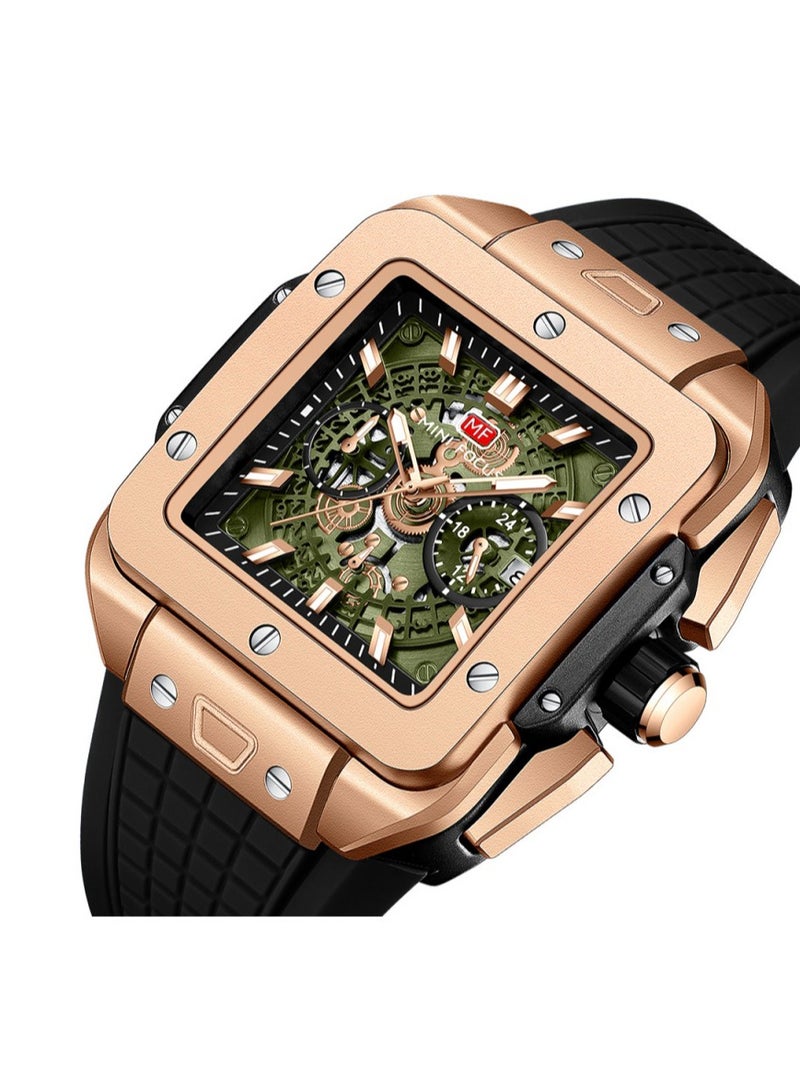 ميني فوكاس ساعة ميني فوكس مربعة MF0475G للرجال - Image 2