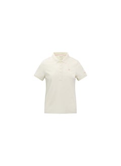 TOREAD Women's Functional Polo Short Sleeve T-Shirt - TAJJBN82772 Beige  - Image 1