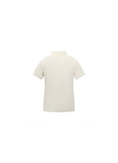 TOREAD Women's Functional Polo Short Sleeve T-Shirt - TAJJBN82772 Beige  - Image 2