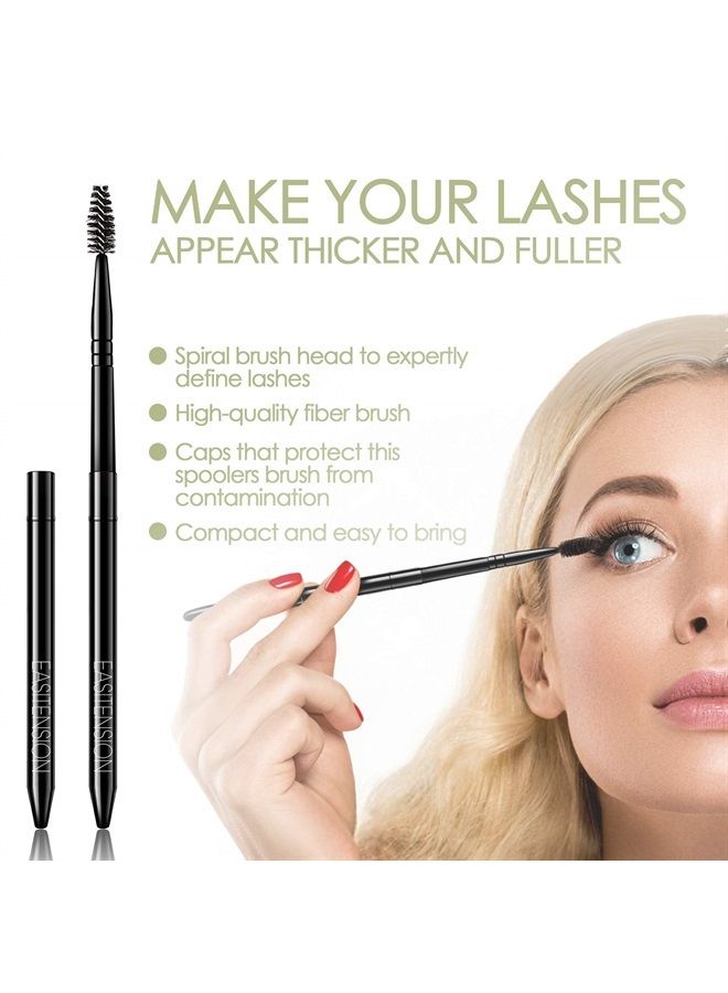 EASITENSION DIY Eyelash Extension, Glue Bonded Band Individual Lash 24 Clusters Natural Lashes Set, Home Eyelash Extension, C curl Lashes Pack 12mm,14mm (KIT-Natural) - Image 3