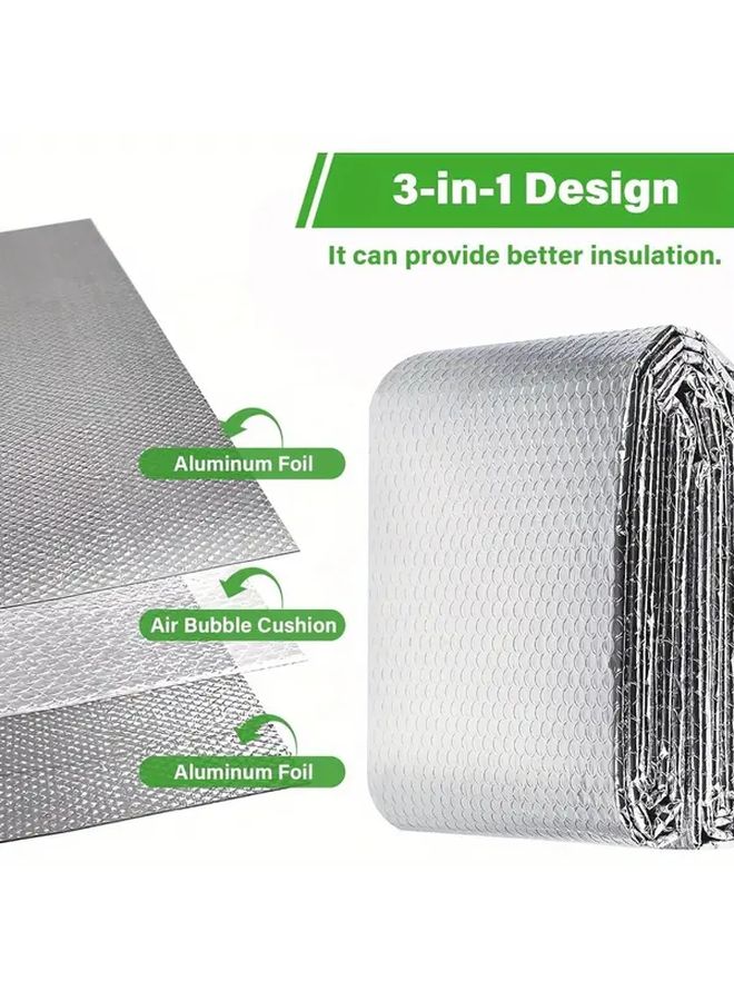 Reflective Aluminum Foam Insulation Panel 59.06 x 98.43 Inch For Window Wall Roof - Image 4