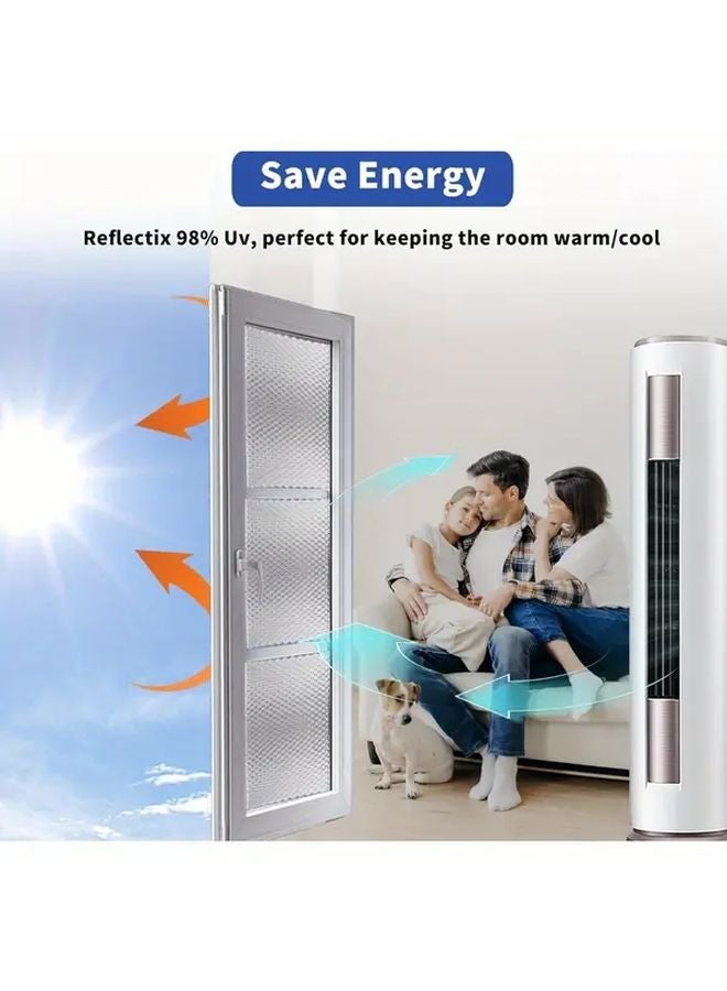 Reflective Aluminum Foam Insulation Panel 59.06 x 98.43 Inch For Window Wall Roof - Image 5