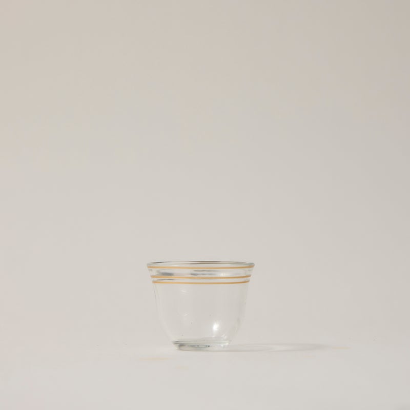 Dallaty wood and glass Tea and coffee cups set 18 pcs - Image 4