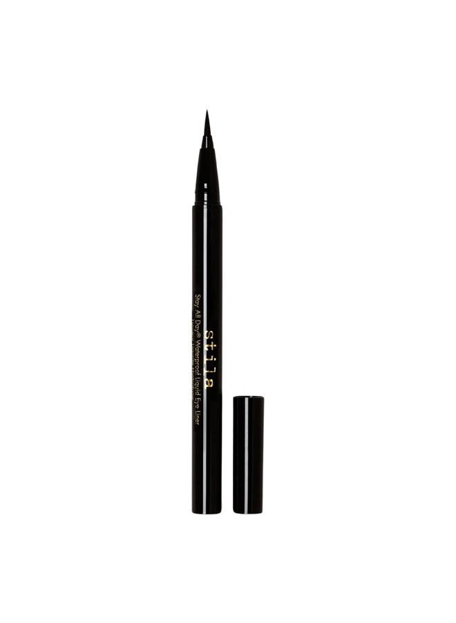 stila Stay All Day Waterproof Liquid Eye Liner Intense Black for Women 0.016 oz, 0.5 ml (Pack of 1) - Image 1