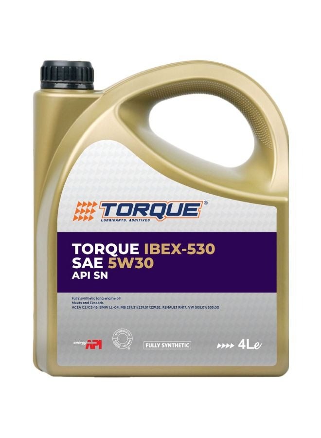 Torque Engine Oil Torque IBEX530 SAE 5W30 SN 4 LITRES - Image 1