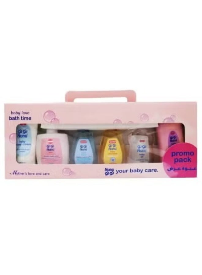 NoNo Baby Care Products Gift Set , 100ml, Newborn Care Kit 6 Pieces - Image 1