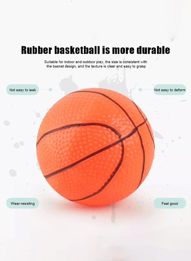 Occuwzz Kids Basketball Stand Indoor Outdoor Home Basketball Shooting Height Adjustable Sports Toy with 1 Ball and Air Pump - Image 4