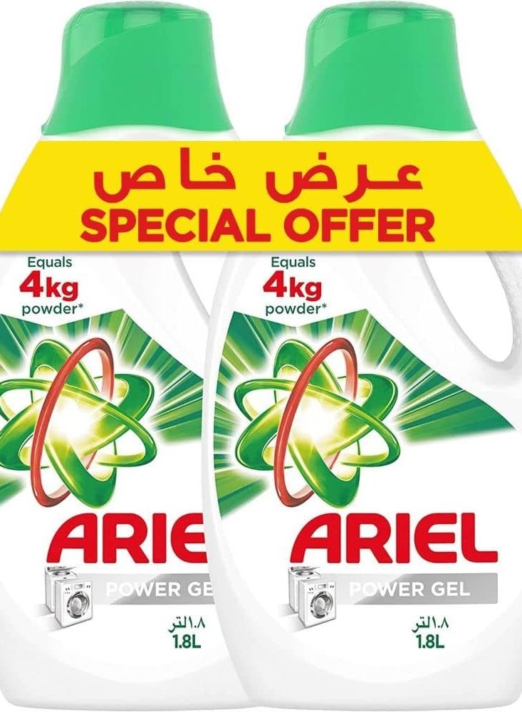 اريال جل الغسيل السائل الأصلي من أريال باور جل، 2 × 1.8 لتر - Image 2