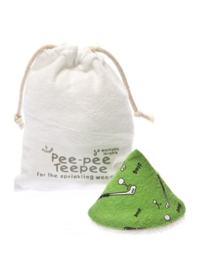 بيبا بين حقيبة غسيل Pee-Pee Teepee Golf Green، Pt3075 - Image 1