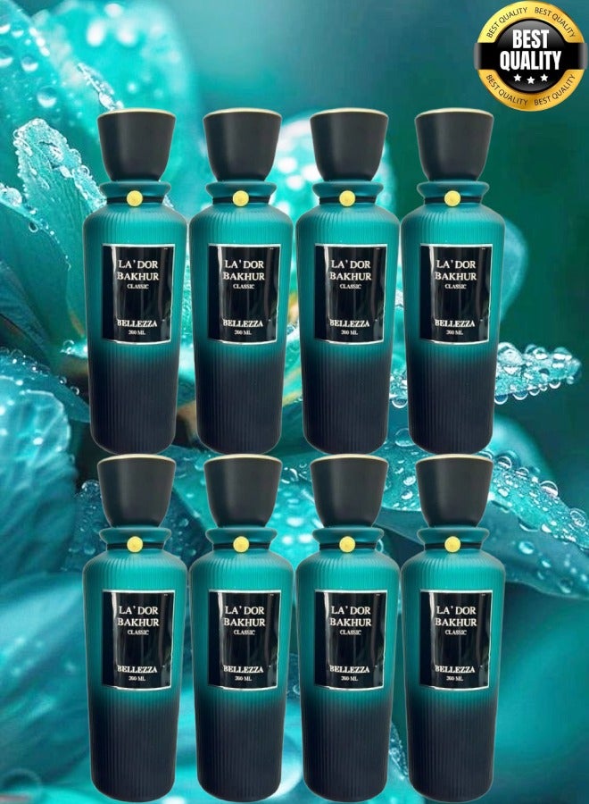 bellezza 8 Pieces La Dor Bakhur Bellezza Perfume EDP 200ML - Image 1