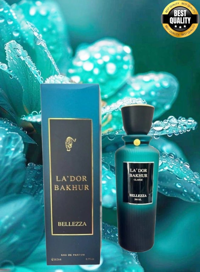 bellezza 8 Pieces La Dor Bakhur Bellezza Perfume EDP 200ML - Image 2