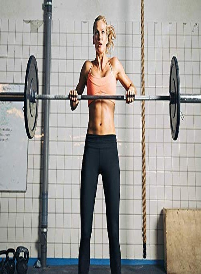 سي إف قفازات رفع الأثقال الرياضية المطاطية CF-GG-02، وسادات مقابض، وأحزمة تدريب اليد، مناسبة للبالغين والشباب، لون أسود - Image 5