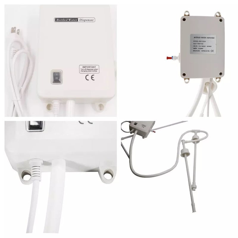 220V Drinking Water Pump Adjustable Flow Coffee Machine Pump Self-Priming Pump Refrigerator Pumping Water Pump Food Grade Water Pump - Image 4