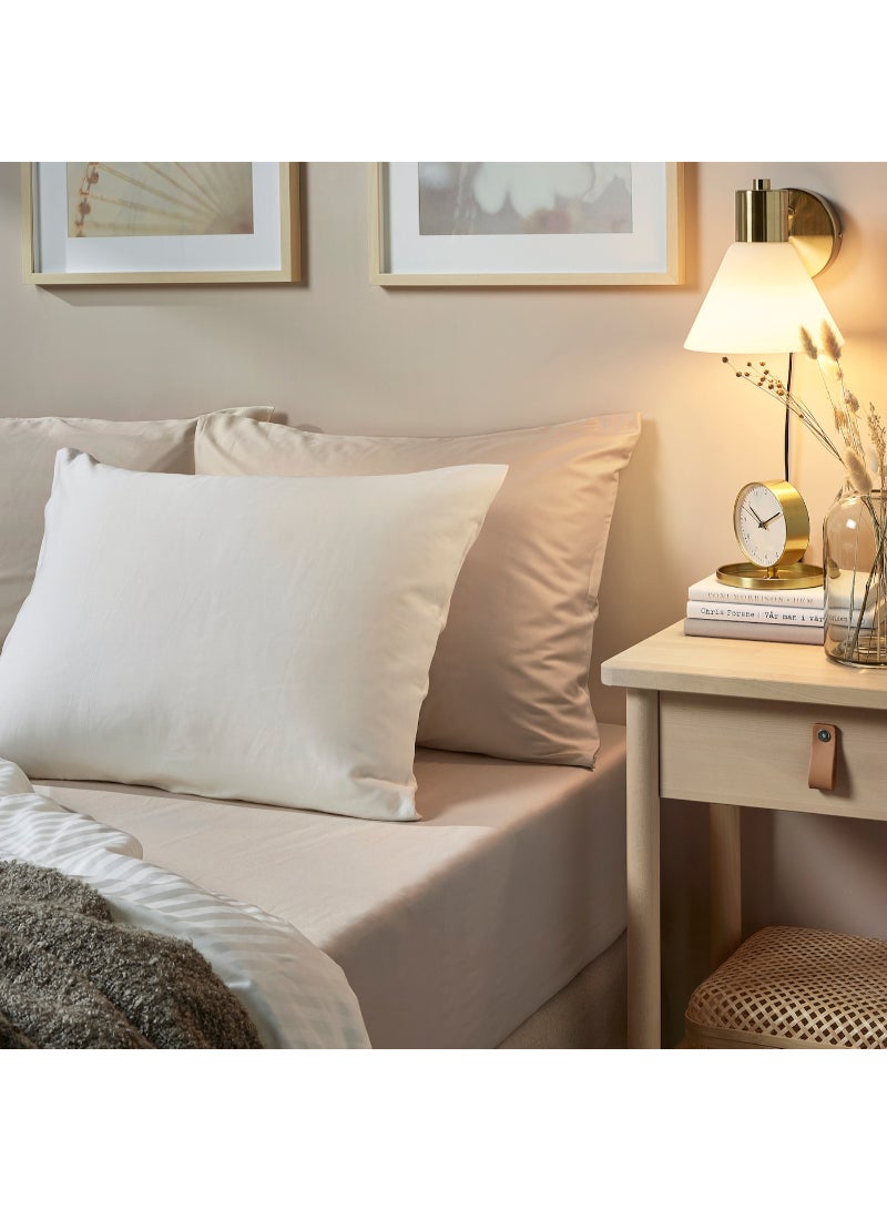 Fitted sheet, Light Pink 180x200 cm - Image 2