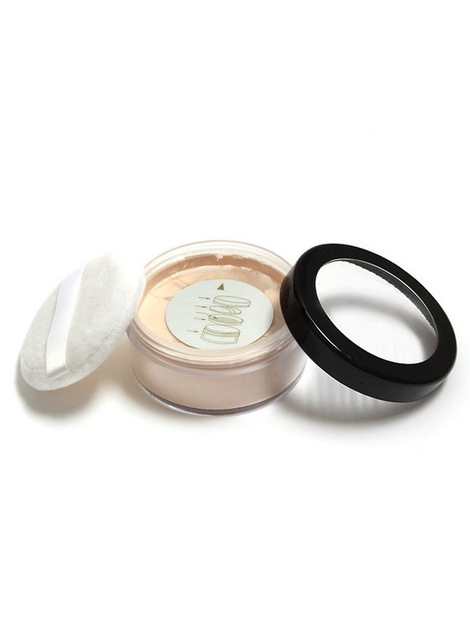 Mallofusa Translucent Loose Powder Mineral Formula Makeup Setting Foundation Powder 0.63 Oz Light (1 )  - Image 4