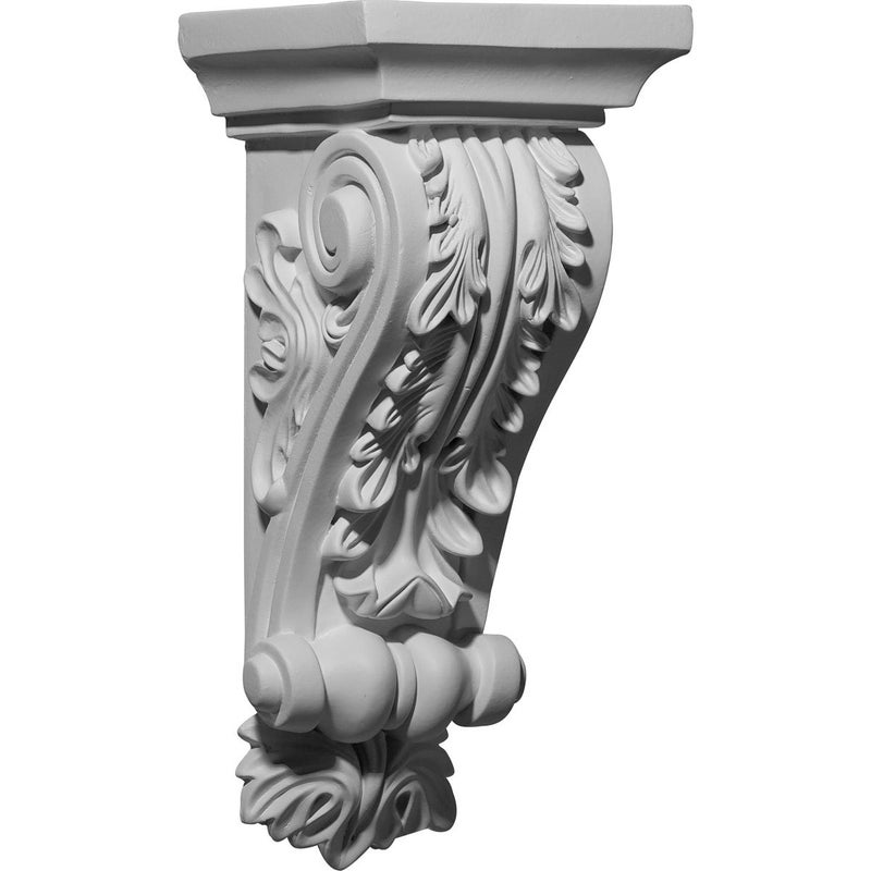 Ekena Millwork COR05X05X12DA 5 1/4-Inch W x 5 3/8-Inch D x 12 1/4-Inch H Damon Corbel - Image 1