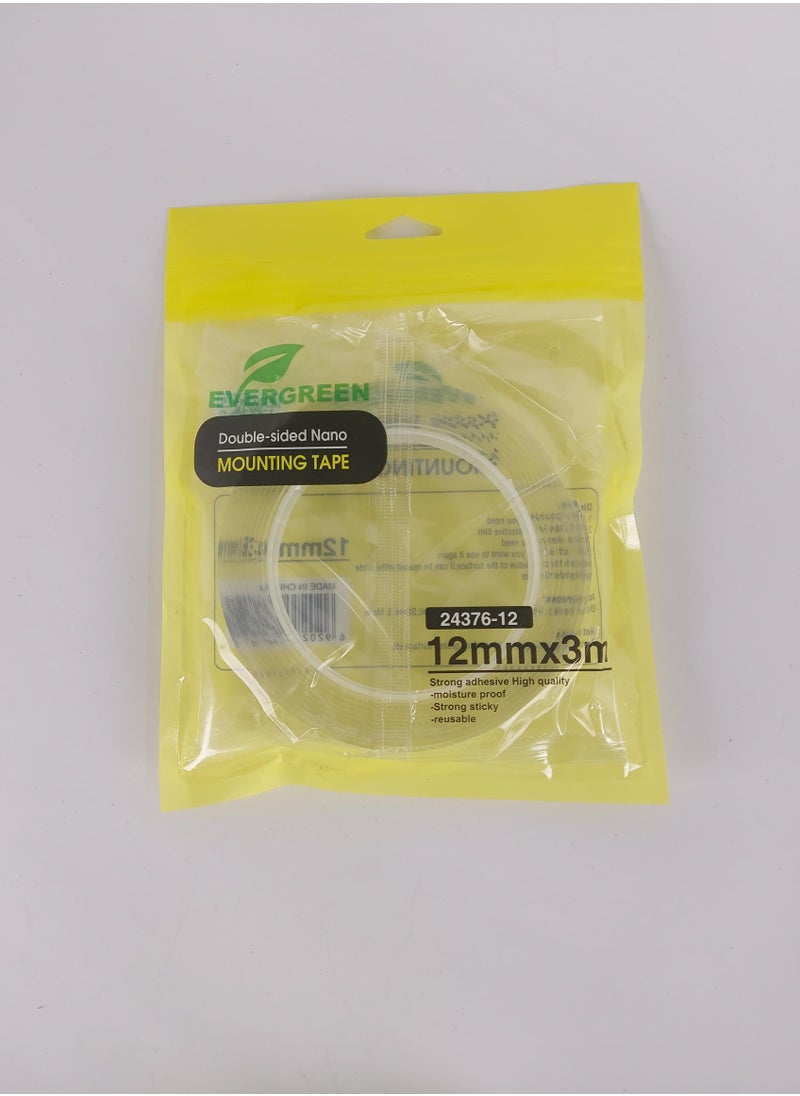 Generic - Double sided adhesive roll 12mm*3 - Image 1