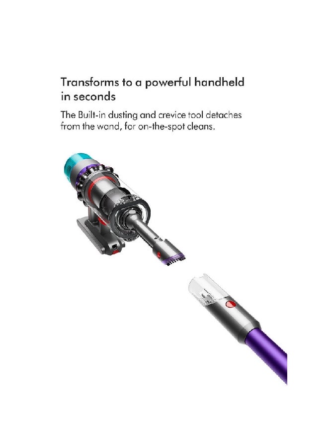dyson Gen5 Detect Absolute Cordless Vacuum Cleaner 545 W 447038-01 Purple - Image 4